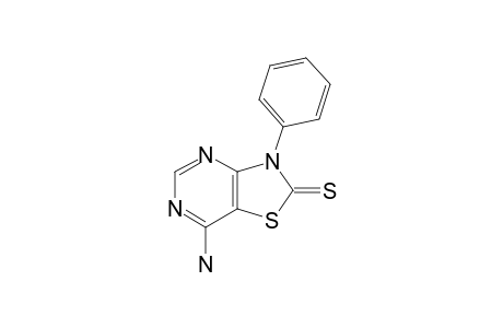 7-AMINO-3-PHENYL-THIAZOLO-[4,5-D]-PYRIMIDIN-2-THIONE