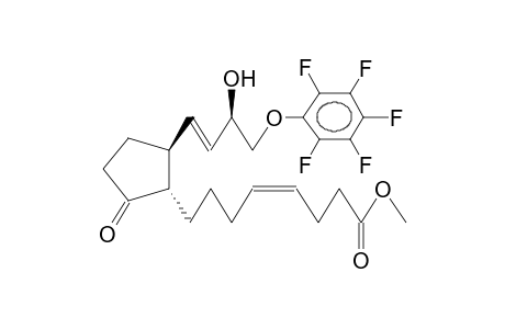 (3Z,15BETA)-11-DEOXY-16-PENTAFLUOROPHENOXY-3,4-DEHYDROHOMOPROSTAGLANDIN-E1, METHYL ESTER