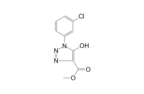 1H-1,2,3-triazole-4-carboxylic acid, 1-(3-chlorophenyl)-5-hydroxy-, methyl ester