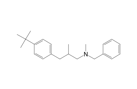 Benzenepropanamine, 4-(1,1-dimethylethyl)-N,beta-dimethyl-N-(phenylmethyl)-