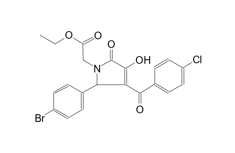 Ethyl [2-(4-bromophenyl)-3-(4-chlorobenzoyl)-4-hydroxy-5-oxo-2,5-dihydro-1H-pyrrol-1-yl]acetate