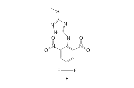 5-(2,6-DINITRO-4-TRIFLUOROMETHYLPHENYLAMINO)-3-METHYLTHIO-1H-1,2,4-TRIAZOLE