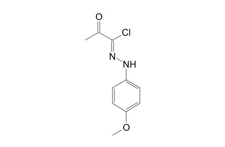 Propanehydrazonoyl chloride, N-(4-methoxyphenyl)-2-oxo-