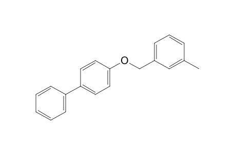 4-biphenylyl m-methylbenzyl ether