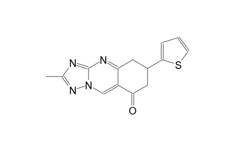 [1,2,4]triazolo[5,1-b]quinazolin-8(5H)-one, 6,7-dihydro-2-methyl-6-(2-thienyl)-