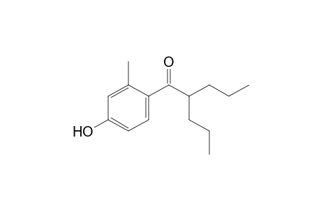 4'-hydroxy-2'-methyl-2-propylvalerophenone