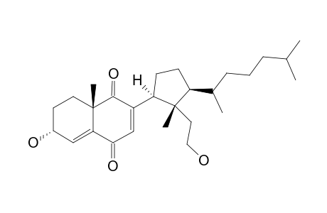 3-ALPHA,11-DIHYDROXY-9,11-SECO-CHOLEST-4,7-DIEN-6,9-DIONE