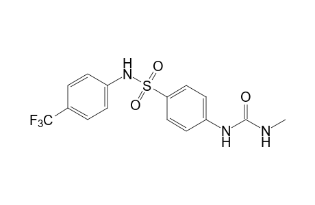 1-METHYL-3-{p-[(alpha,alpha,alpha-TRIFLUORO-p-TOLYL)SULFAMOYL]PHENYL}UREA