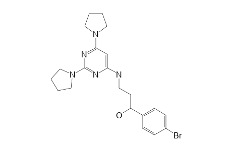 6-[3'-(4''-BrOMOPHENYL)-3'-HYDROXYPROPYLAMINO]-2,4-DI-(PYRROLIDIN-1-YL)-PYRIMIDINE