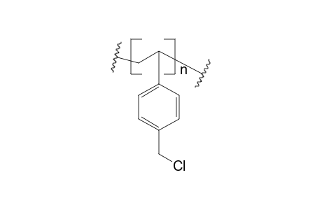 Polychloromethylstyrene