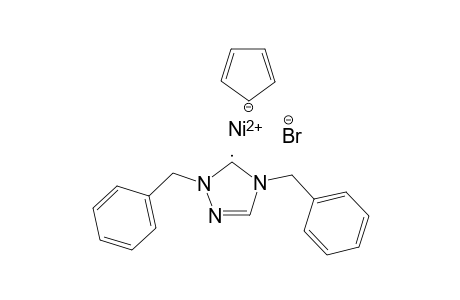 Nickel(II) 1,4-dibenzyl-1H-1,2,4-triazol-4-ium-5-ide cyclopenta-2,4-dien-1-ide bromide