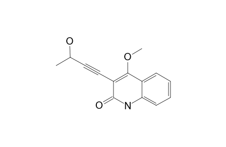 3-(3-HYDROXY-1-BUTYNYL)-4-METHOXY-2(1H)-QUINOLINONE