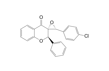 TRANS,TRANS-(+/-)-3'-(4-CHLOROPHENYL)-2-PHENYLSPIRO-[CHROMAN-3,2'-OXIRAN]-4-ONE