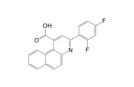 3-(2,4-difluorophenyl)-1-benzo[f]quinolinecarboxylic acid