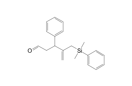 4-[[dimethyl(phenyl)silyl]methyl]-3-phenyl-pent-4-enal