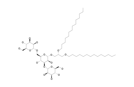 3-O-(3,6-DI-O-ALPHA-D-MANNOPYRANOSYL-ALPHA-D-MANNOPYRANOSYL)-1,2-DI-O-TETRADECYL-SN-GLYCEROL