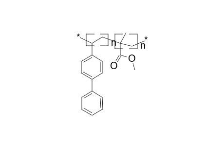 Poly(4-vinylbiphenyl-alt-methyl methacrylate)