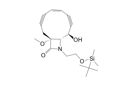 (1S,2R,5Z,10R)-12-[2-[tert-butyl(dimethyl)silyl]oxyethyl]-10-methoxy-2-oxidanyl-12-azabicyclo[8.2.0]dodec-5-en-3,7-diyn-11-one