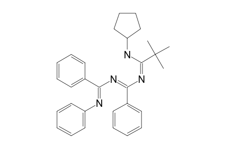 6-TERT.-BUTYL-7-CYCLOPENTYL-1,3,5-TRIPHENYL-1,3,5,7-TETRAAZAHEPTA-1,3,5-TRIENE