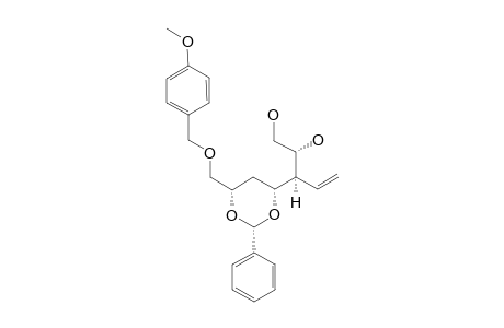 (ANTI)-(2S*,3R)-3-[(2S,4R,6S)-6-[[(4-METHOXYBENZYL)-OXY]-METHYL]-2-PHENYL-1,3-DIOXAN-4-YL]-PENT-4-ENE-1,2-DIOL