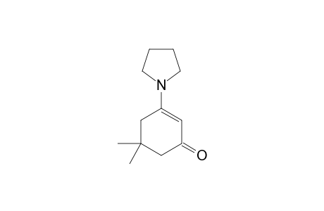 5,5-DIMETHYL-3-(1-PYRROLIDINYL)-2-CYCLOHEXEN-1-ON