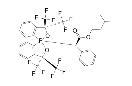 [TBPY-5-11]-1-ISOBUTYLOXYCARBONYLPHENYLMETHYL-3,3,3',3'-TETRAKIS-(TRIFLUOROMETHYL)-1,1'-SPIROBI-[3H,2,1,5-LAMBDA-BENZOXAPHOSPHOLE]