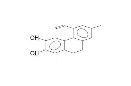 2,3-PHENANTHRENEDIOL, 5-ETHENYL-9,10-DIHYDRO-1,7-DIMETHYL-