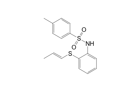 4-Methyl-N-[2-(prop-1-en-1-ylthio)phenyl]benzenesulfonamide