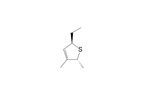 TRANS-5-ETHYL-2,3-DIMETHYL-2,5-DIHYDROTHIOPHENE