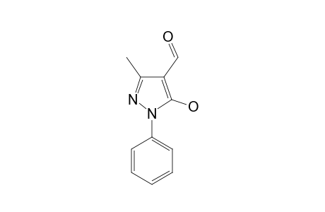 5-HYDROXY-3-METHYL-1-PHENYL-1H-PYRAZOL-4-CARBALDEHYDE