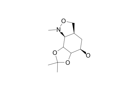 3AS,5R,6S,7AS)-OCTAHYDRO-5-HYDROXY-6,7-ISOPROPYLIDENEDIOXY-1-METHYL-2,1-BENZISOXAZOLE