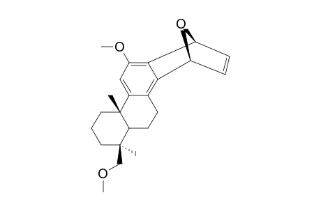 [6AR-(1-ALPHA,4-ALPHA,6A-ALPHA,7-BETA,10A-BETA)]-1,4-EPOXY-12-METHOXY-7-METHOXYMETHYL-7,10A-DIMETHYL-1,4,5,6,6A,7,8,9,10,10A-DECAHYDROCHRYSENE