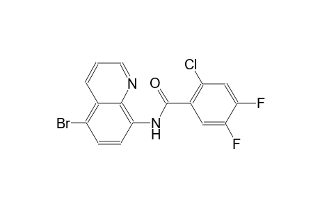 benzamide, N-(5-bromo-8-quinolinyl)-2-chloro-4,5-difluoro-