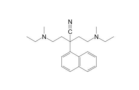 alpha,alpha-BIS[2-(N-ETHYL-N-METHYLAMINO)ETHYL]-1-NAPHTHALENEACETONITRILE