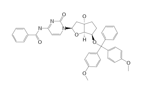 (3'S,5'R)-N4-BENZOYL-1-{2'-DEOXY-5'-O-[(4,4'-DIMETHOXYTRIPHENYL)-METHYL]-3',5'-ETHANO-BETA-D-RIBOFURANOSYL}-CYTOSINE