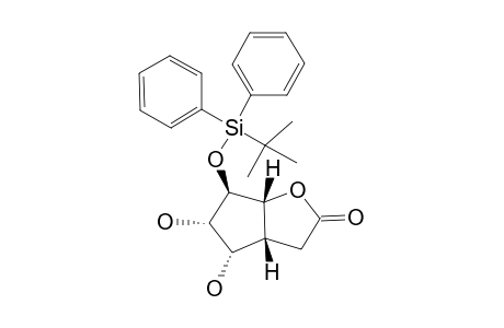 (1R,5R,6S,7S,8R)-8-(TERT.-BUTYLDIPHENYLSILYLOXY)-6,7-DIHYDROXY-2-OXABICYCLO-[3.3.0]-OCTAN-3-ONE