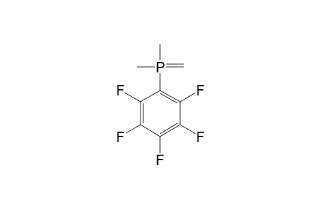 DIMETHYLMETHYLEN-(PENTAFLUOROPHENYL)-PHOSPHORANE