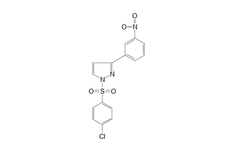 1-[(p-CHLOROPHENYL)SULFONYL]-3-(m-NITROPHENYL)PYRAZOLE