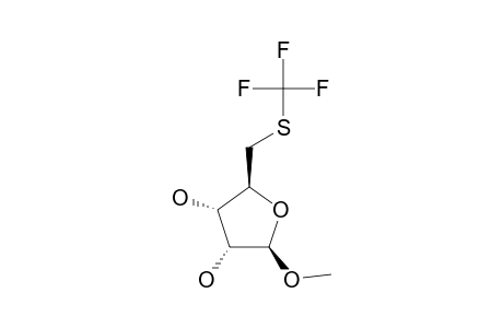 METHYL-5-THIO-5-S-TRIFLUOROMETHYL-BETA-D-RIBUFURANOSIDE