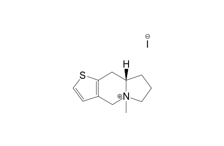 (5S,8AS)-5-METHYL-4,6,7,8,8A,9-HEXAHYDROTHIENO-[3,2-F]-INDOLIZINIUM-IODIDE