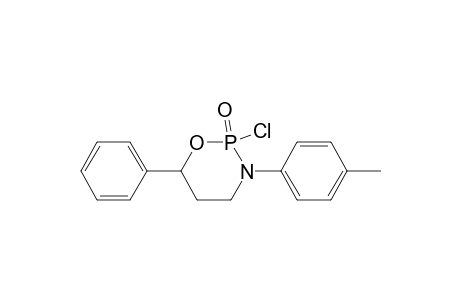 2H-1,3,2-Oxazaphosphorine, 2-chlorotetrahydro-3-(4-methylphenyl)-6-phenyl-, 2-oxide