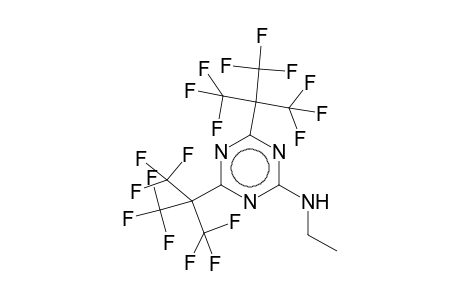 2-(Ethylamino)-4,6-bis[2,2,2-trifluoro-1,1-bis(trifluoromethyl)ethyl]-1,3,5-triazine