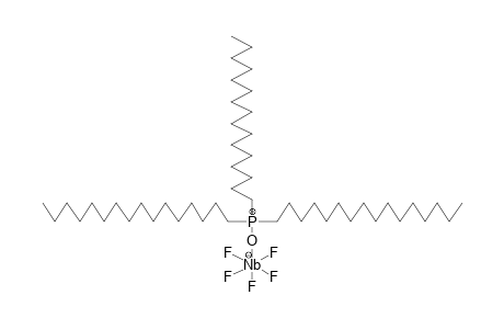 PENTAFLUORONIOBIUM-TRIHEXADECYLPHOSPHINOXIDE COMPLEX