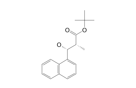 TERT.-BUTYL-(2S,3R)-3-HYDROXY-2-METHYL-3-(1-NAPHTHALENYL)-PROPANOATE