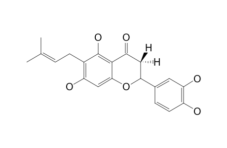 6-(3'',3''-DIMETHYLALLYL)-5,7,3',4'-TETRAHYDROXYFLAVANONE