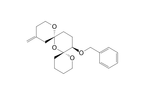 (6S*,8S*,14S*)-14-BENZYLOXY-4-METHYLIDENE-1,7,9-TRIOXADISPIRO-[5.1.5.3]-HEXADECANE