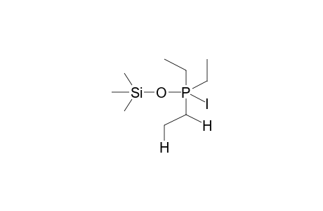 TRIMETHYLSILYLOXY(TRIETHYL)IODOPHOSPHORANE