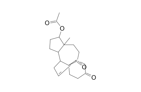 Acetic acid, 12a-methyl-7,10-dioxo-1,2,3,3a,3b,4,6,7,8,9,10,11,12,12a-tetradecahydro-benzo[c]cyclopenta[h]azulen-1-yl ester