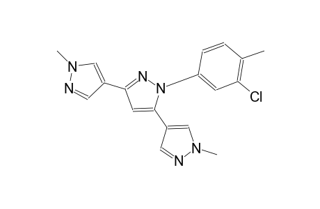 1'-(3-chloro-4-methylphenyl)-1,1''-dimethyl-1H,1'H,1''H-4,3':5',4''-terpyrazole