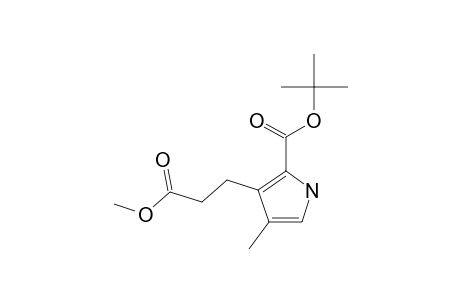 TERT.-BUTYL-3-(2-METHOXYCARBONYLETHYL)-4-METHYL-PYRROLE-2-CARBOXYLATE